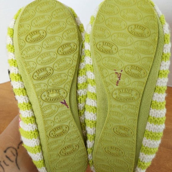 Steve Madden Multi-color Knit Slippers - Picture 9 of 9
